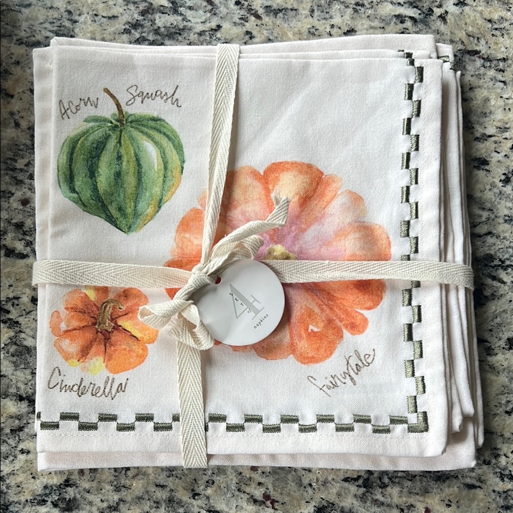 ANTHRO HOME cotton napkins